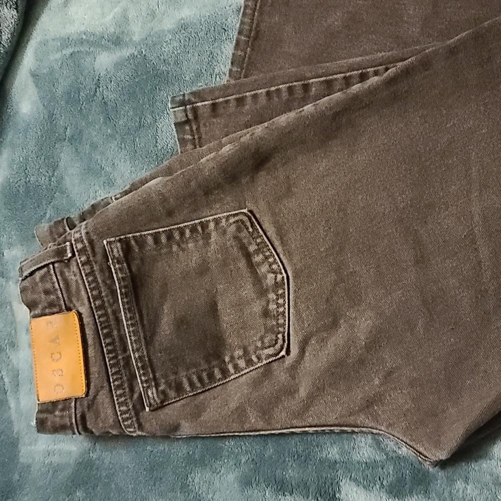 Oscar de la renta  gray  jeans in great condition
